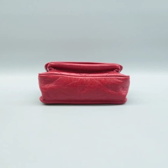 100% Authentic Saint Laurent Niki Red Leather Shoulder Bag - Picture 5 of 12